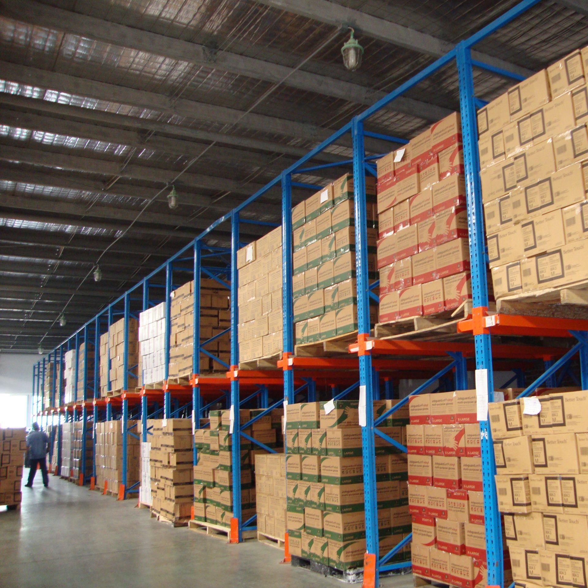 drive-in racking in cold storage